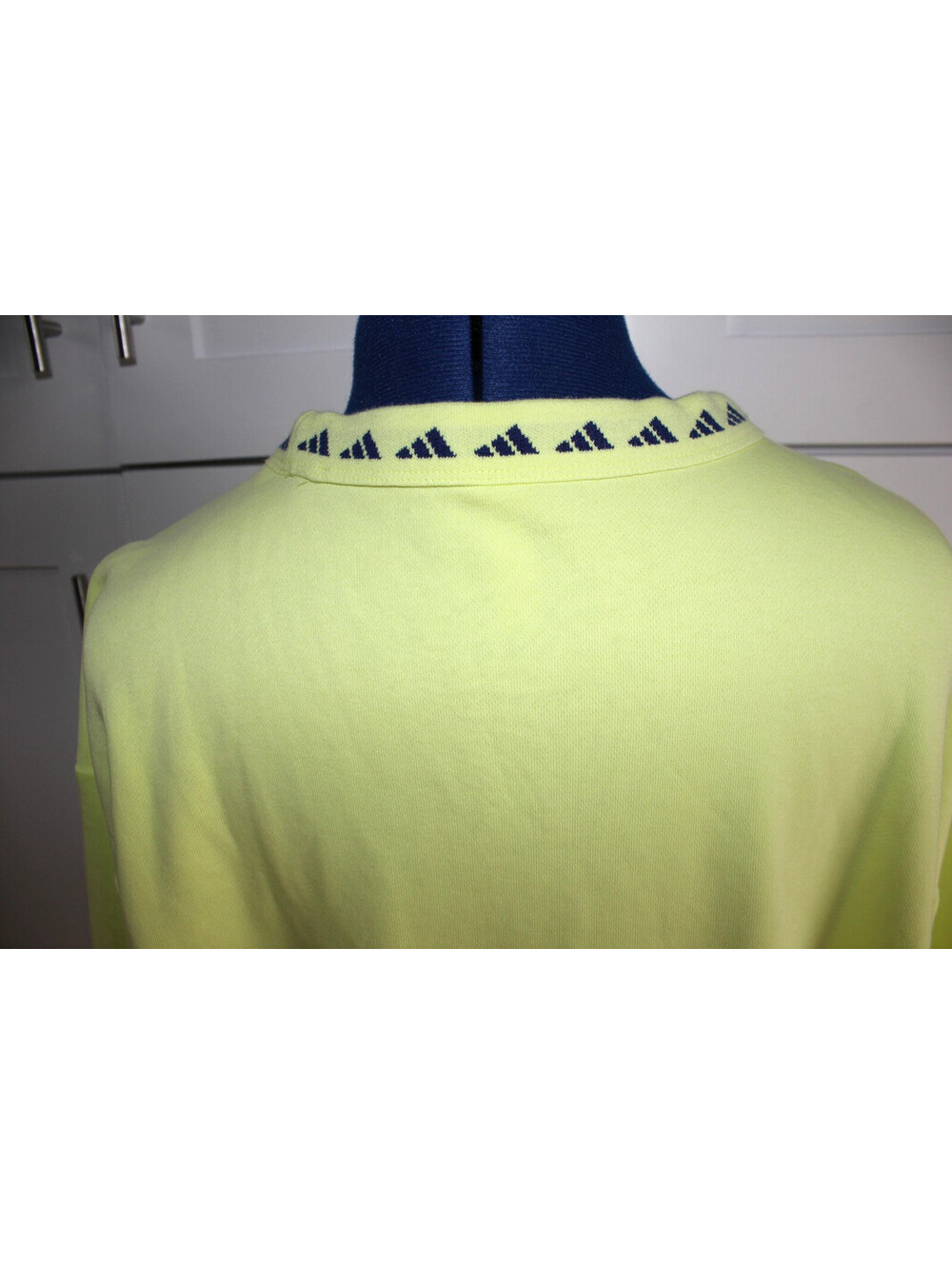 adidas Juventus FC Sweatshirt Mens Large L Signal Green Crewneck Soccer Pullover - Picture 8 of 14